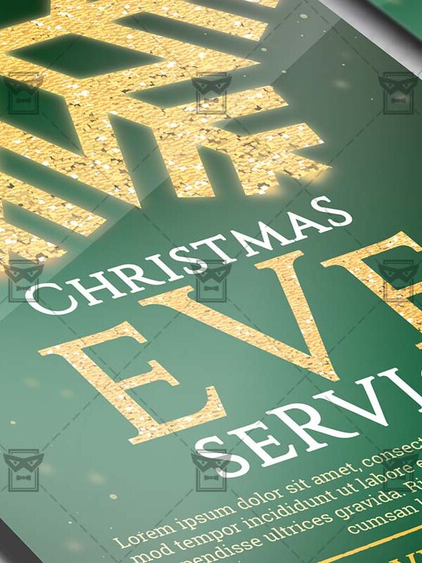 Download Xmas Service PSD Flyer Template Now