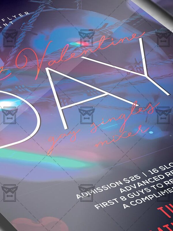 Download Saint Valentine Day PSD Flyer Template Now