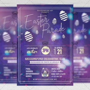 Download Easter Parade PSD Flyer Template Now