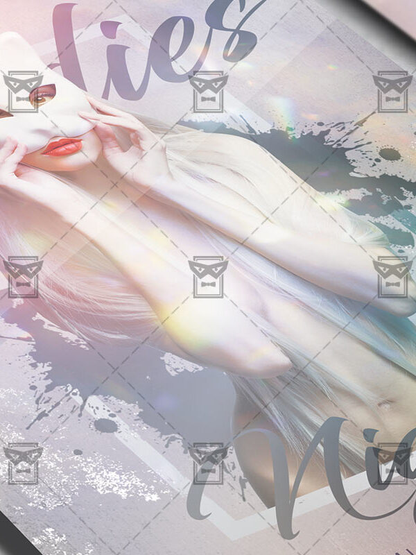 Download Ladies Club Night PSD Flyer Template Now