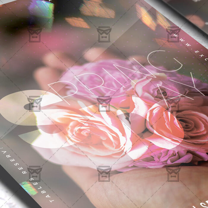 Download Spring Day PSD Flyer Template Now
