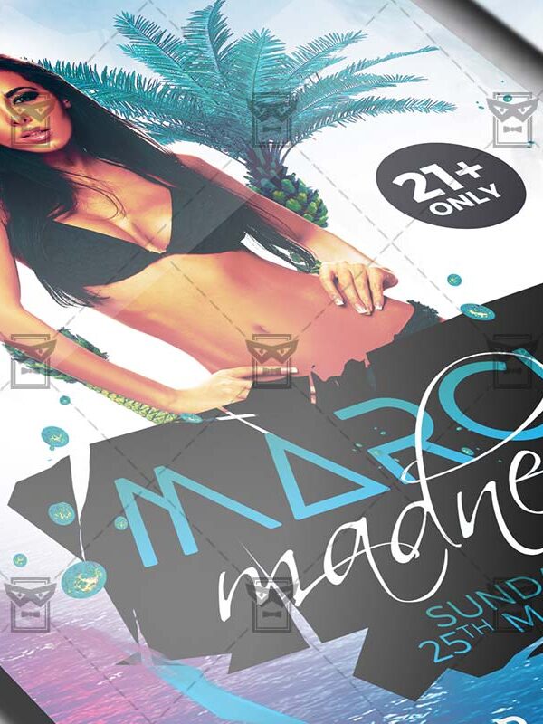 Download March Madness Night PSD Flyer Template Now