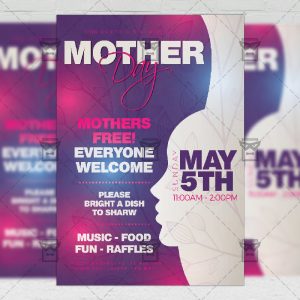 Download Mother's Day Australia 2019 PSD Flyer Template Now