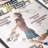 Download Game Squash PSD Flyer Template Now