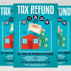 Download Tax Refund Season PSD Flyer Template Now