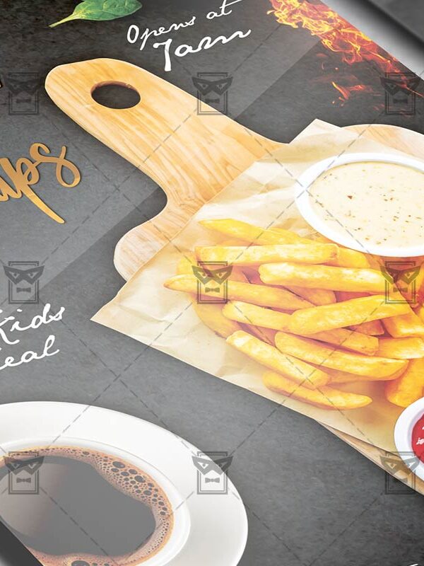 Download Fish and Chips PSD Flyer Template Now