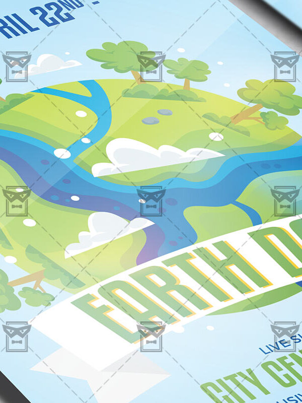 Download Mother Earth Day PSD Flyer Template Now