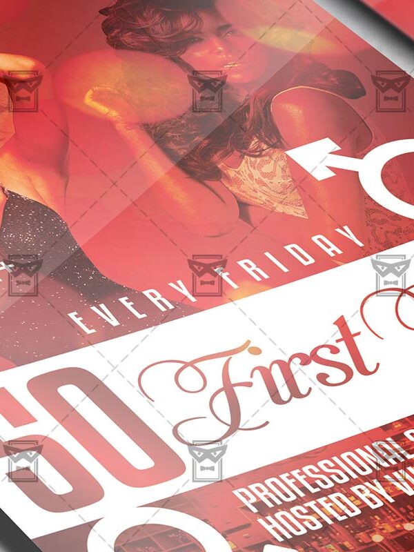 Download Speed Dating Night PSD Flyer Template Now