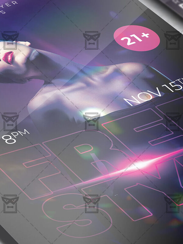 Download FreeStyle Affair PSD Flyer Template Now