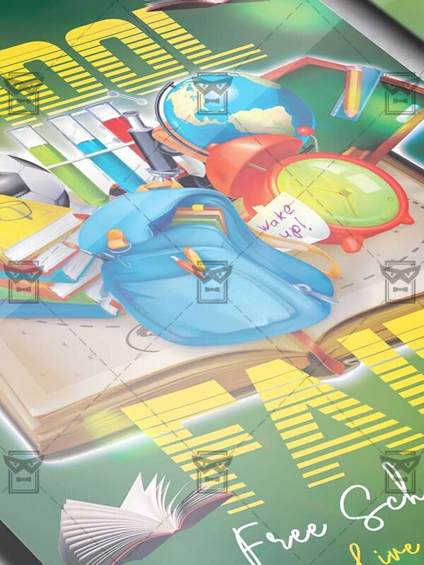 Download School Fair 2019 PSD Flyer Template Now