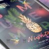 Download Summer Nights Party PSD Flyer Template Now