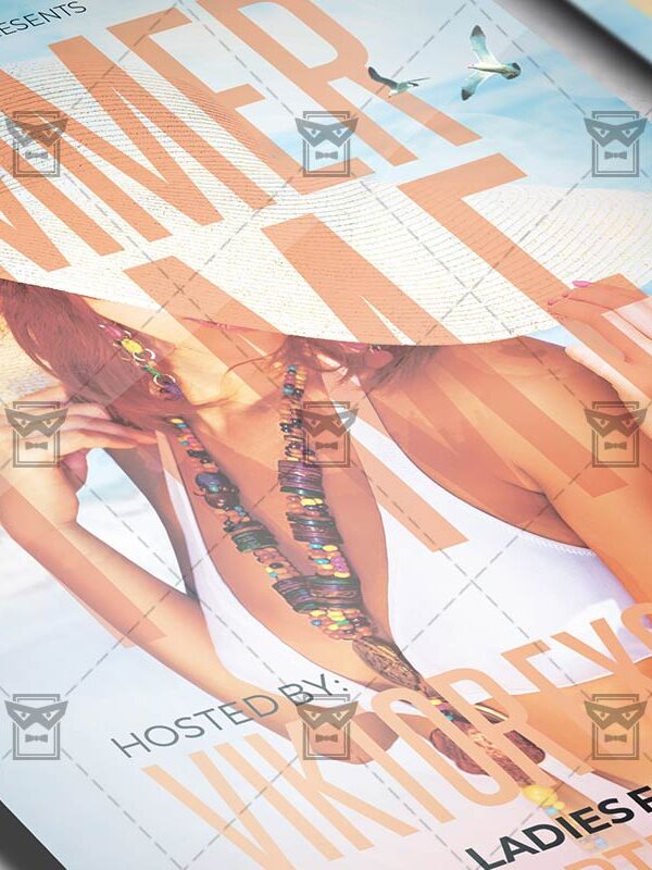 Download Summer Time Nights PSD Flyer Template Now