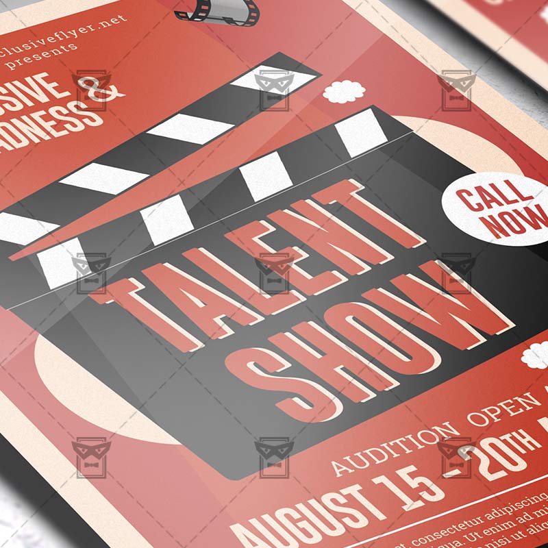 Copy of Talent Show Flyer Template  Talent show, Flyer design templates,  Flyer