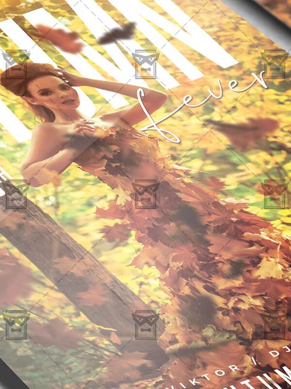 Download Autumn Fever Flyer PSD Flyer Template Now