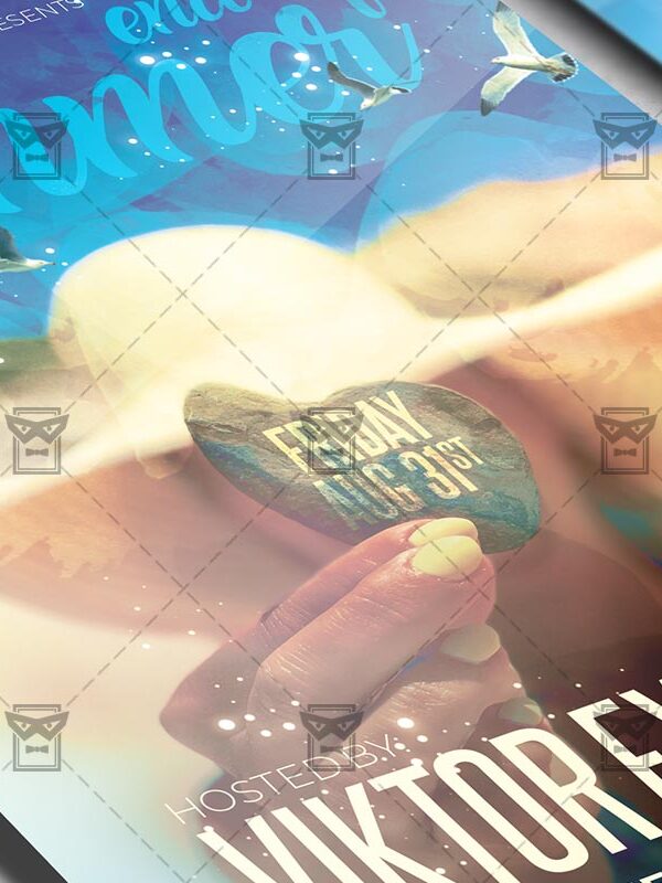 Download End of Summer Bash Flyer PSD Flyer Template Now