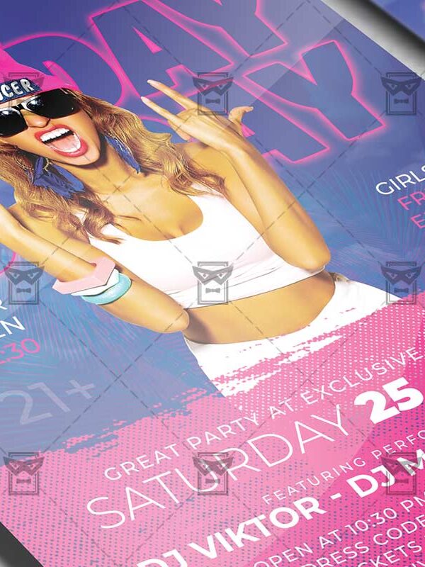 Download Sunday Funday Night PSD Flyer Template Now