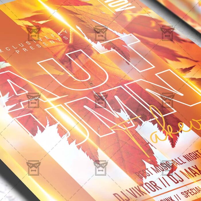 Autumn Takeover Flyer - Seasonal PSD Template