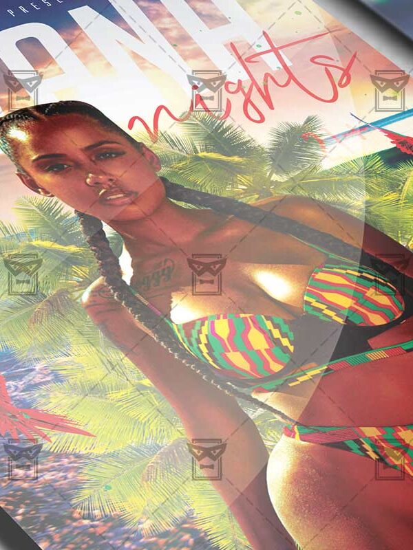 Download Havana Nights PSD Flyer Template Now