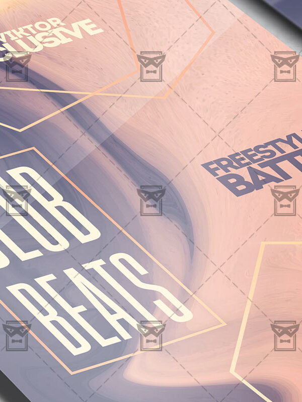 Club Beats Flyer - Club PSD Template