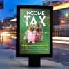 Income Tax Flyer - Business PSD Template