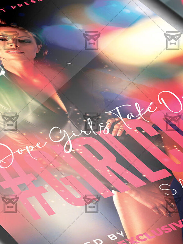 Girlcode Saturday Template - Flyer PSD + Instagram Ready Size