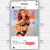 Sexy Ladies Only Template - Flyer PSD + Instagram Ready Size