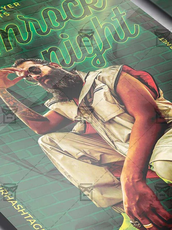 Shamrock Night Template - Flyer PSD + Instagram Ready Size