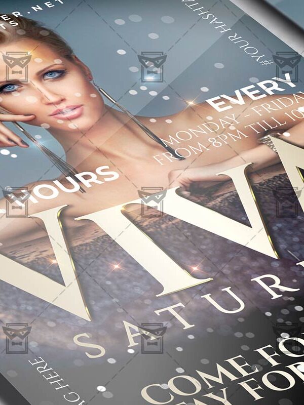 Viva Saturday Template - Flyer PSD + Instagram Ready Size