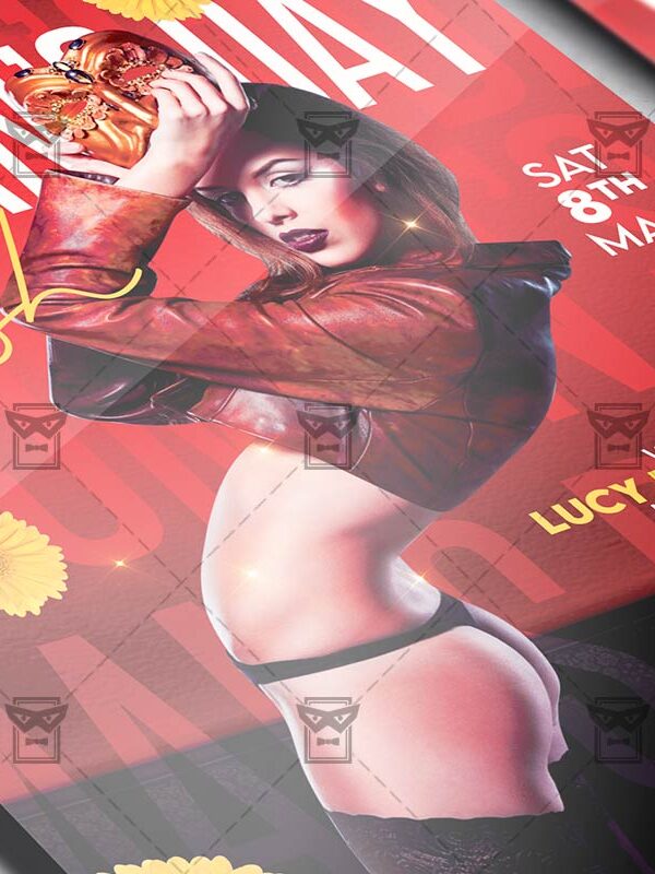 Woman's Day Bash Template - Flyer PSD + Instagram Ready Size