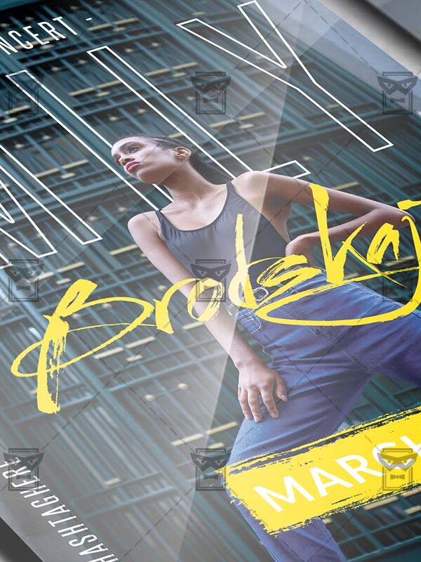 Online Concert Template - Flyer PSD + Instagram Ready Size