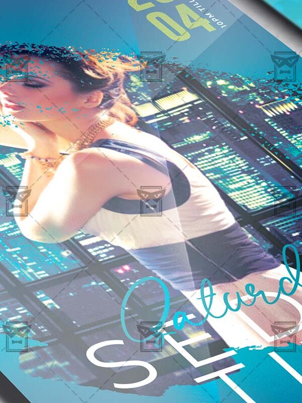 Seductive Saturday Template - Flyer PSD + Instagram Ready Size