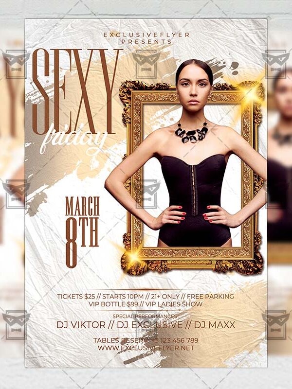 Sexy Friday Flyer Template