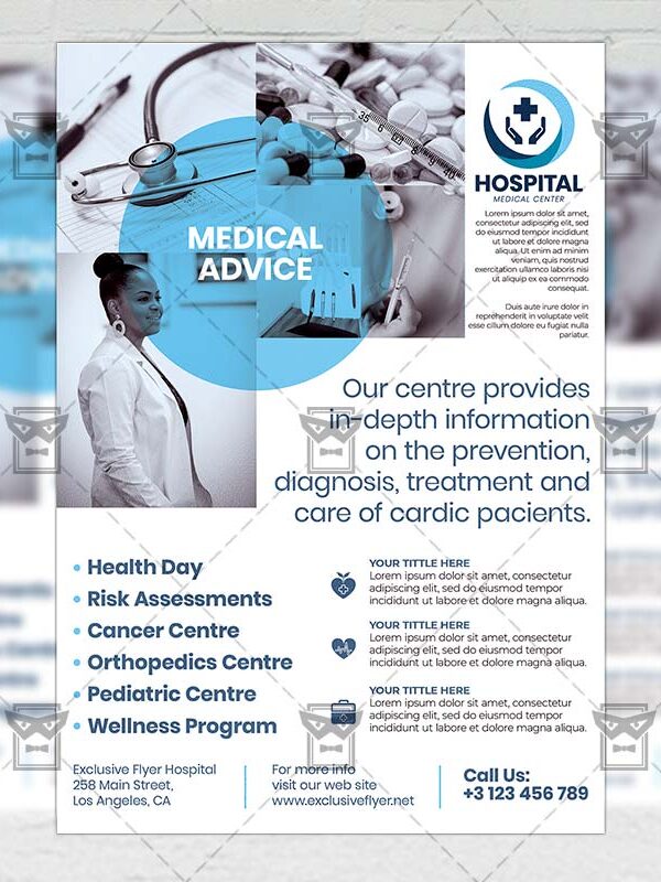 Medical Advice - Flyer PSD Template