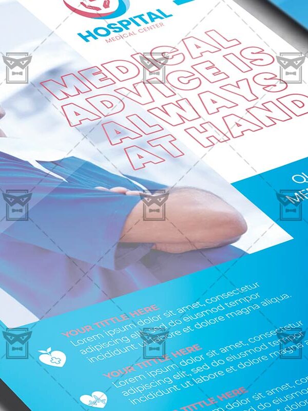 Medical Centre - Flyer PSD Template