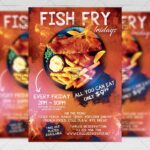 Seafood Weekend - Premium Flyer PSD Template