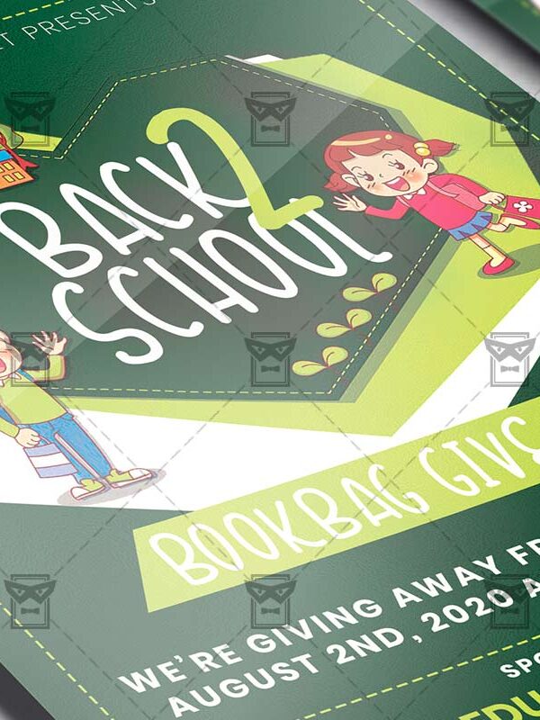 Back to School - Flyer PSD Template
