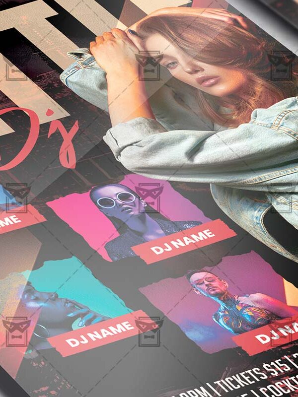 Dj Battle - Flyer PSD Template