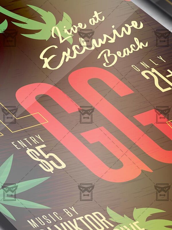 Reggae Affair - Flyer PSD Template