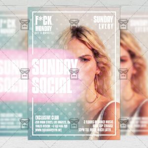 Social Sunday - Flyer PSD Template