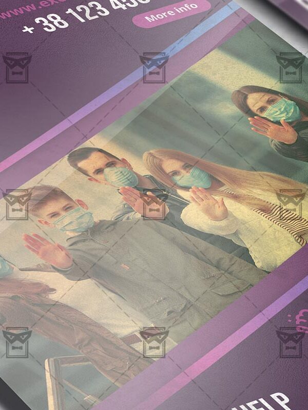 Coronavirus - Flyer PSD Template