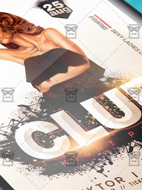 Party Club - Flyer PSD Template