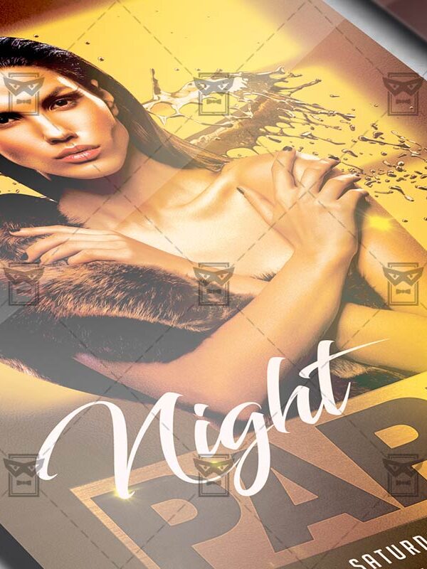 Party Night - Flyer PSD Template