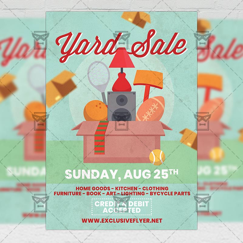 Clothing Sale Flyer Template
