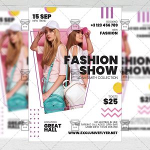 Fashion Show - Flyer PSD Template