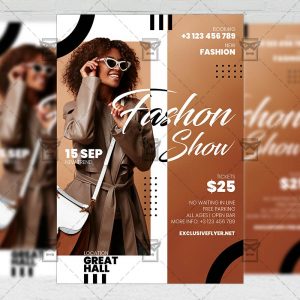 Fashion Week - Flyer PSD Template