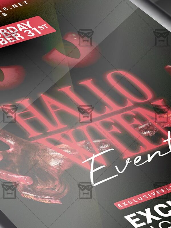 Halloween Event - Flyer PSD Template