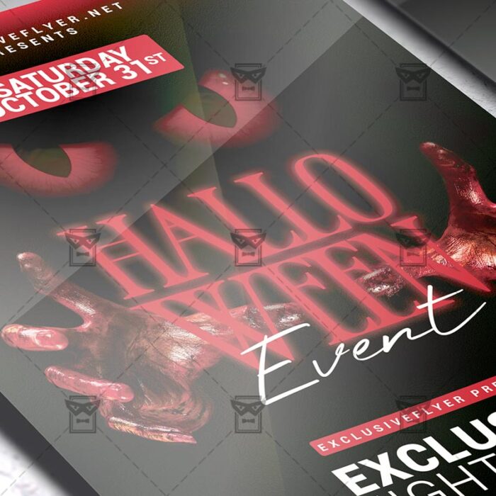 Halloween Event - Flyer PSD Template
