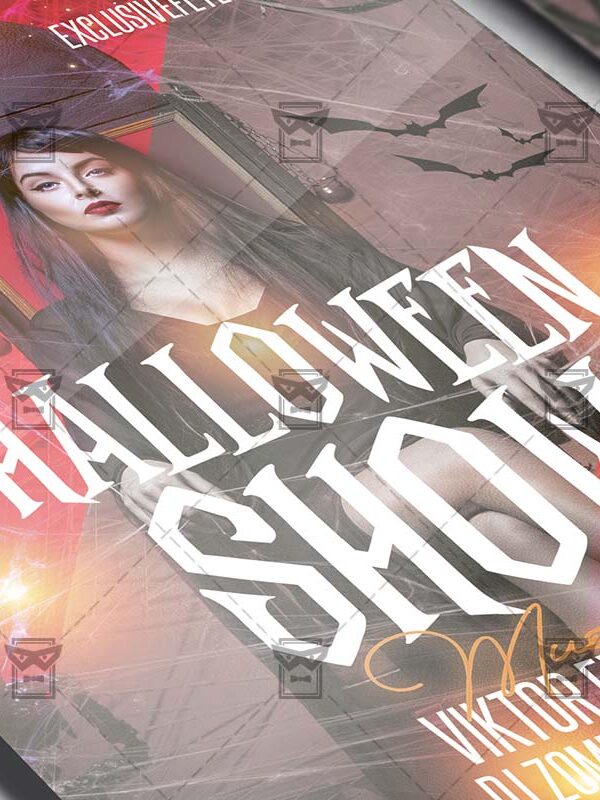 Halloween Show - Flyer PSD Template