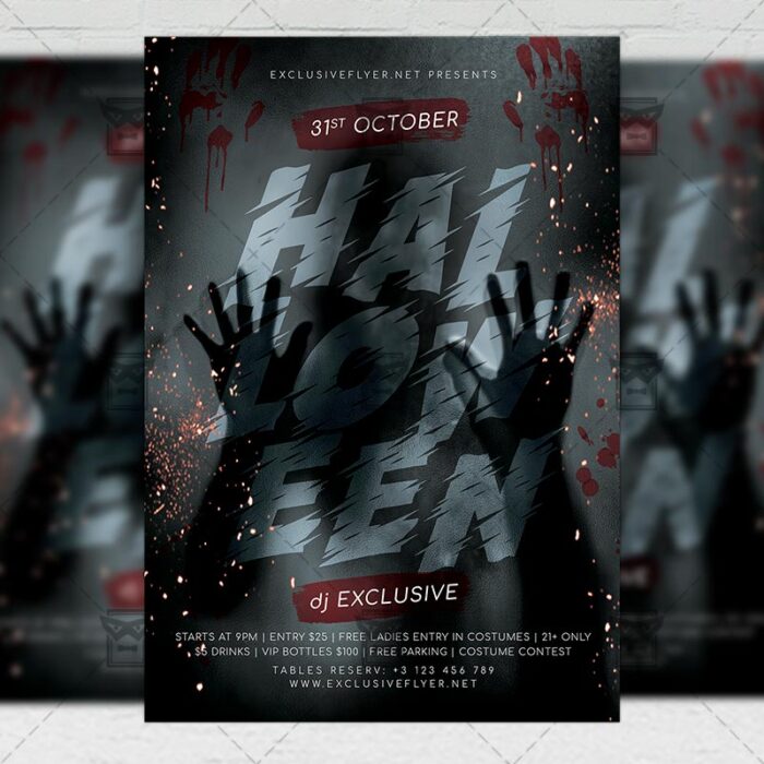 Halloween Affair - Flyer PSD Template