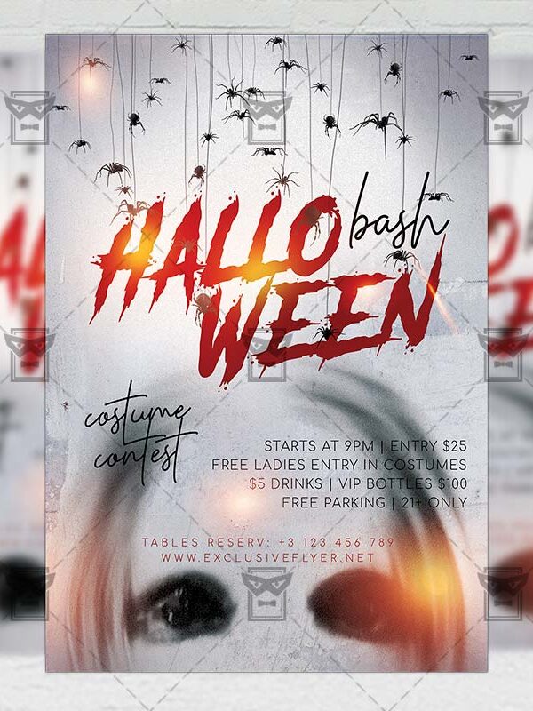 Halloween Bash - Flyer PSD Template